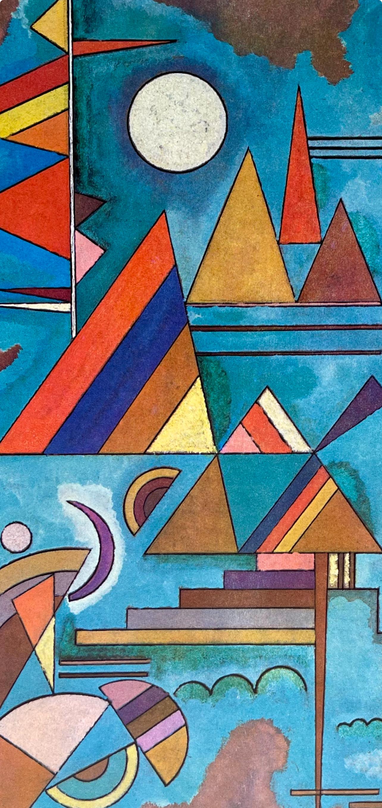 Kandinsky, Komposition, Derrière le miroir (nach) im Angebot 2