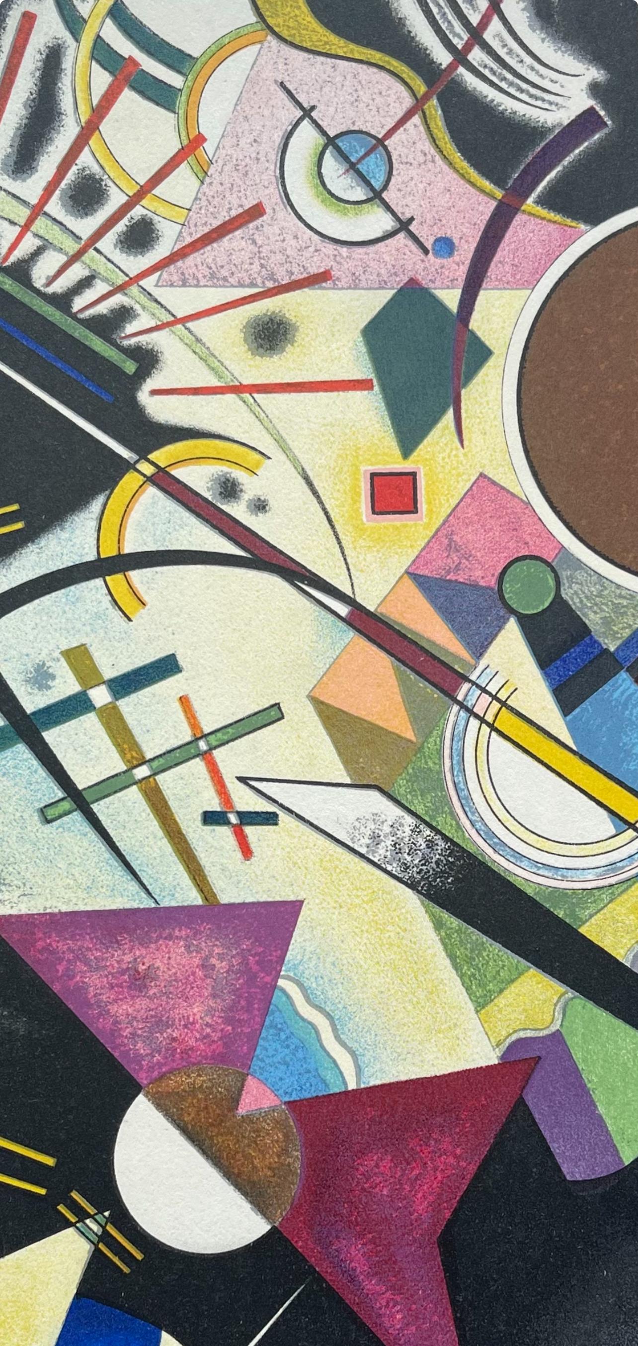 Kandinsky, Composition, Derrière le miroir (after) For Sale 3