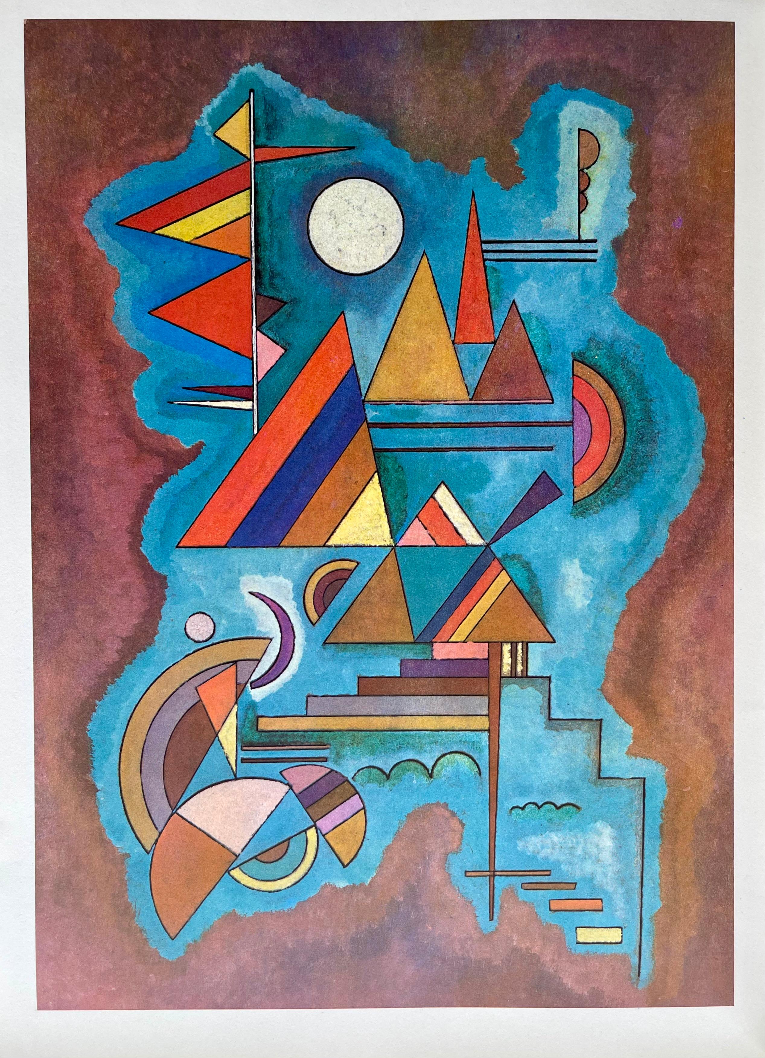 Kandinsky, Composition, Derrière le miroir (after) For Sale 4