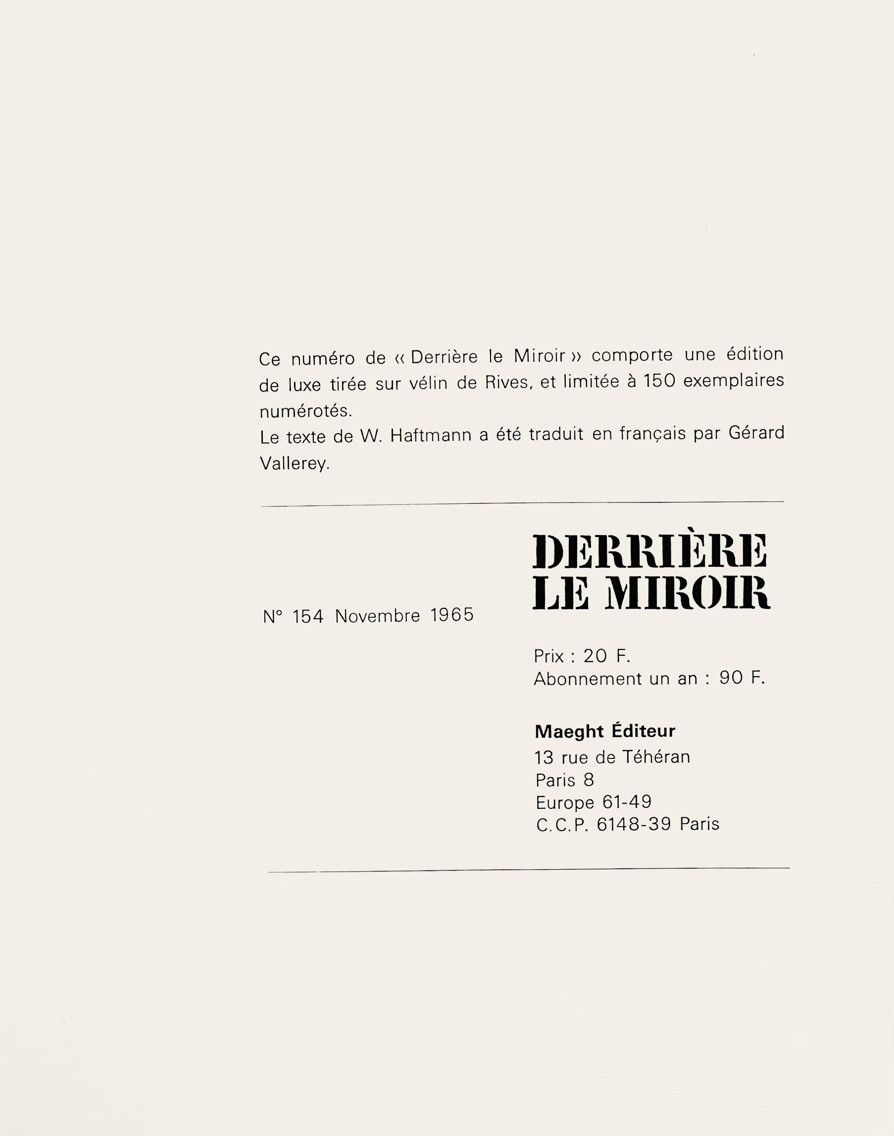 Kandinsky, Composition, Derrière le miroir (d'après) en vente 3