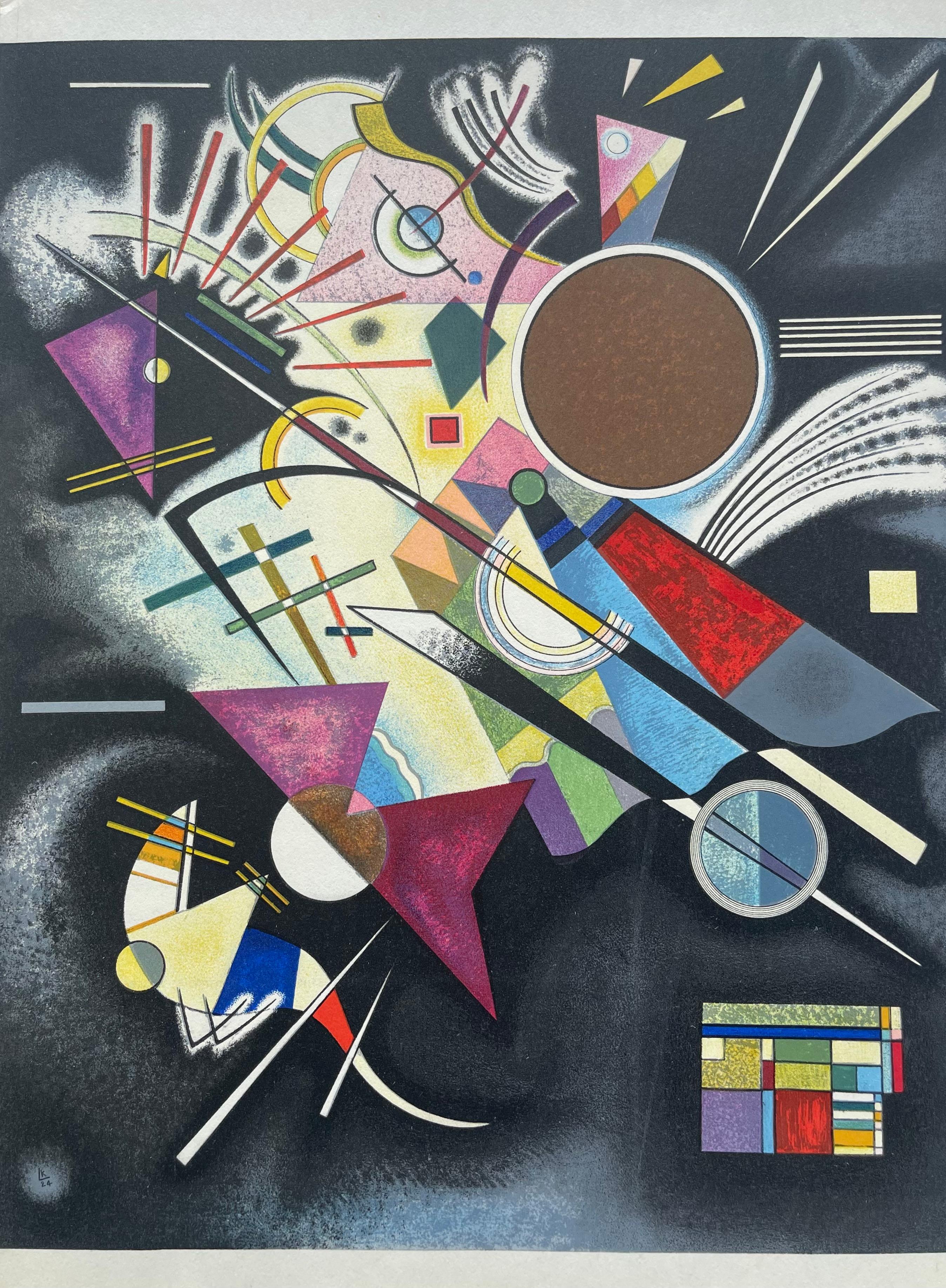 Kandinsky, Komposition, Derrière le miroir (nach) im Angebot 5