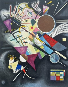 Kandinsky, Composition, Derrière le miroir (d'après)