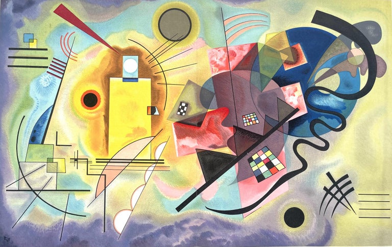 Kandinsky, Composition, Derrière le miroir (d'après) - En vente