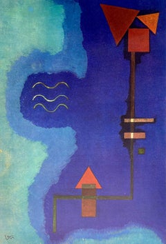 Kandinsky, Komposition, Derrière le miroir (nach)