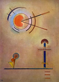 Kandinsky, Composition, Derrière le miroir (d'après)