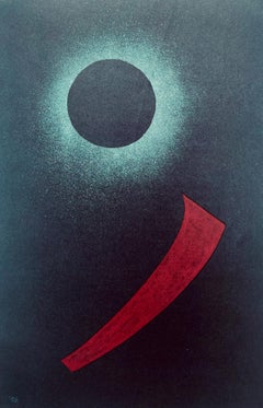 Kandinsky, Composition, Derrière le miroir (d'après)