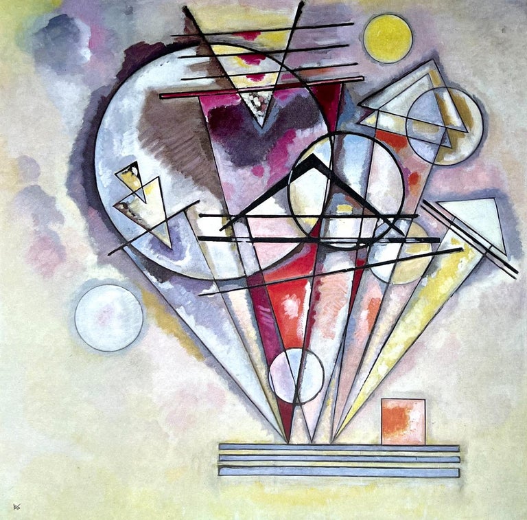 Kandinsky, Composition, Derrière le miroir (after) For Sale at 1stDibs