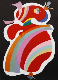 Kandinsky, Komposition, Derrière le miroir (nach)