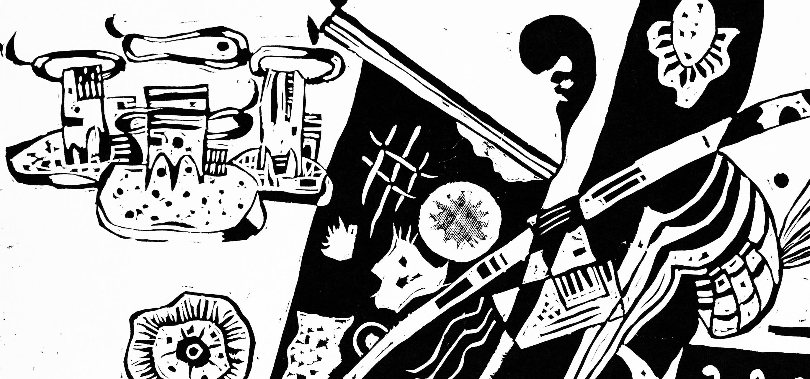Kandinsky, Composition, Société internationale d'art XXe siècle (after) - Modern Print by Wassily Kandinsky