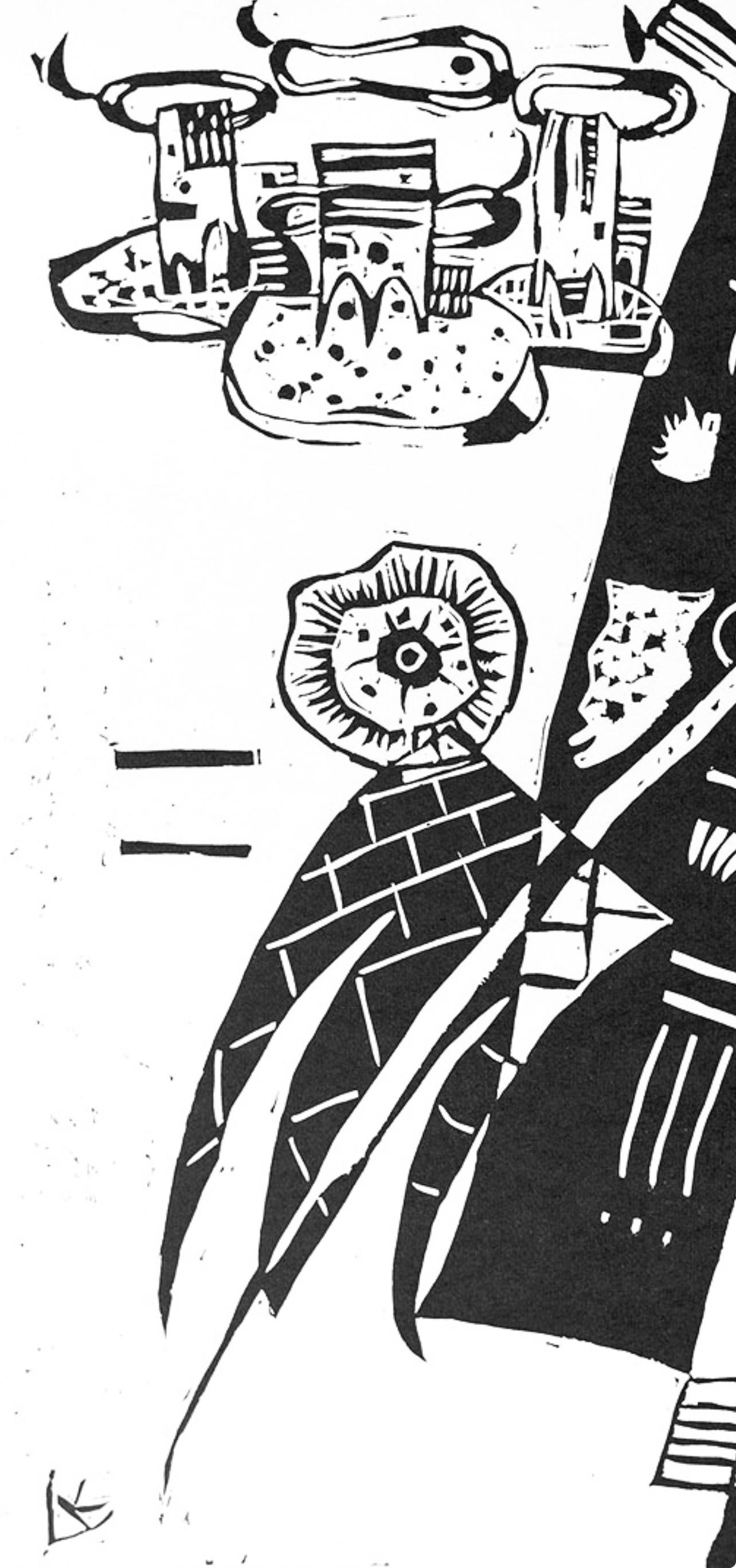 Kandinsky, Composition, XXe Siècle (after) - Print by Wassily Kandinsky