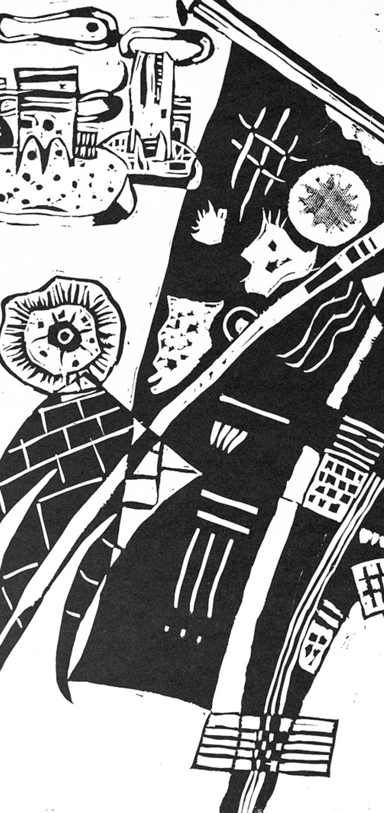 Kandinsky, Komposition, XXe Siècle (nach) (Moderne), Print, von Wassily Kandinsky