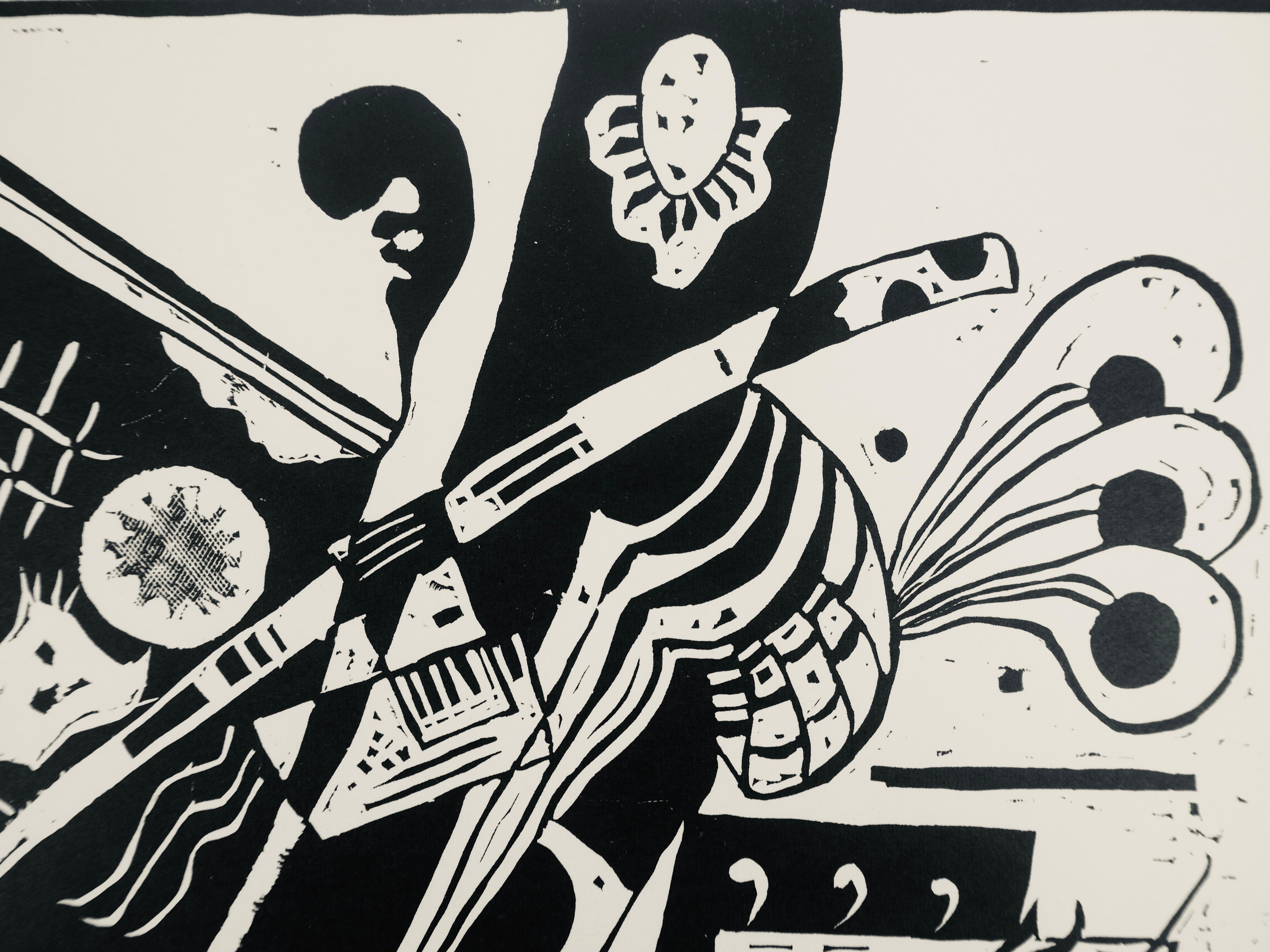 Kandinsky, Composition, XXe Siècle (after) - Modern Print by Wassily Kandinsky