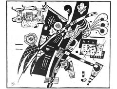 Kandinsky, Composition, XXe Siècle (d'après)