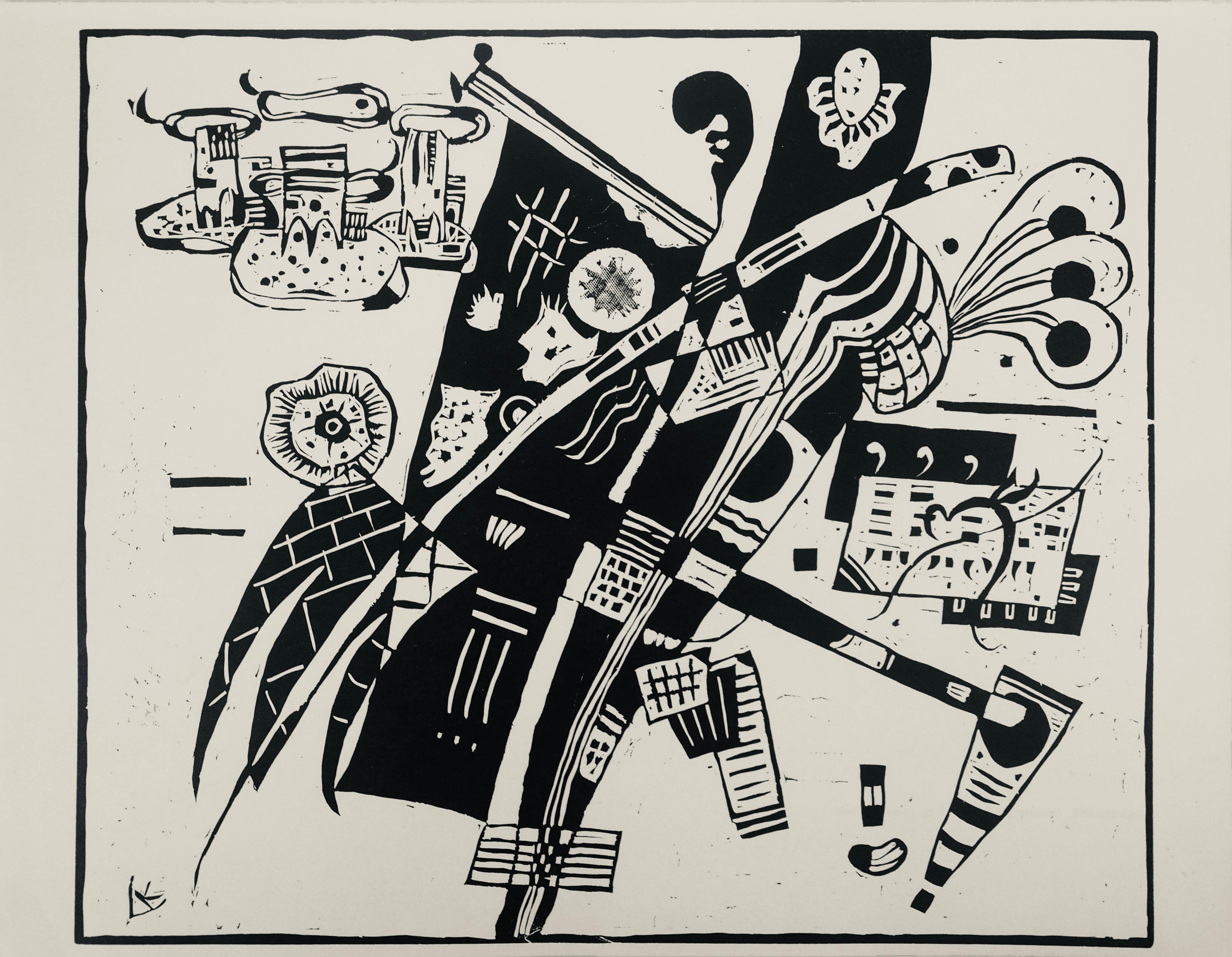 Kandinsky, Composition, XXe Siècle (after)