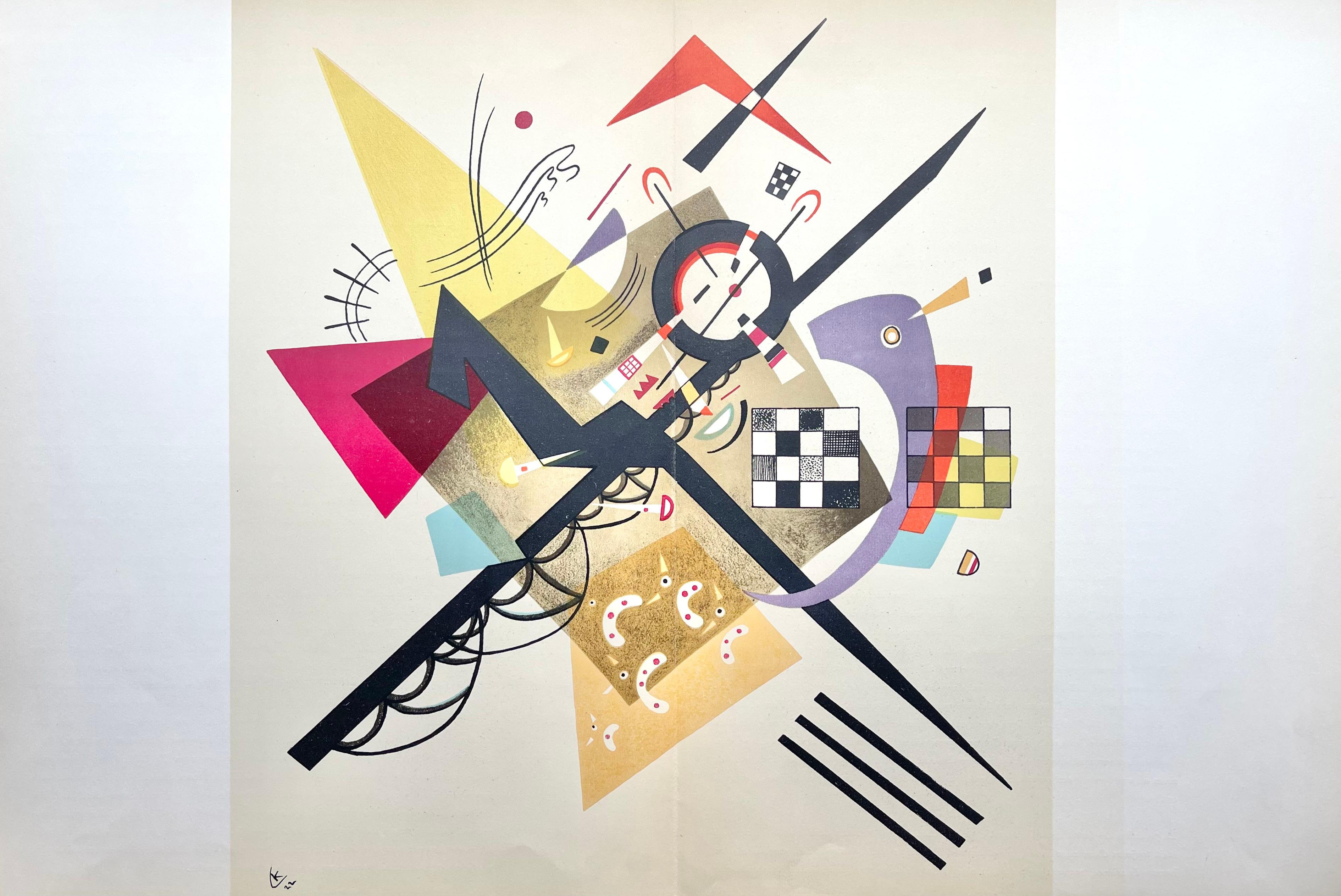 Litografía sobre papel vélin. Tamaño del papel: 15 x 22 pulgadas, con pliegue central, tal como se publicó. Inscripción: Firmada en la plancha y sin numerar, tal como se emitió. Notas: Del folio Derrière le miroir, nº 60-61, 1953. Publicado por Aimé