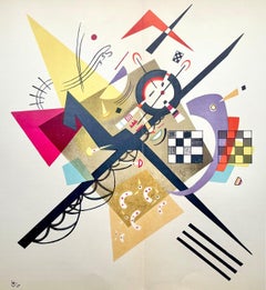 Kandinsky, Fond Blanc, Derrière le miroir (después)