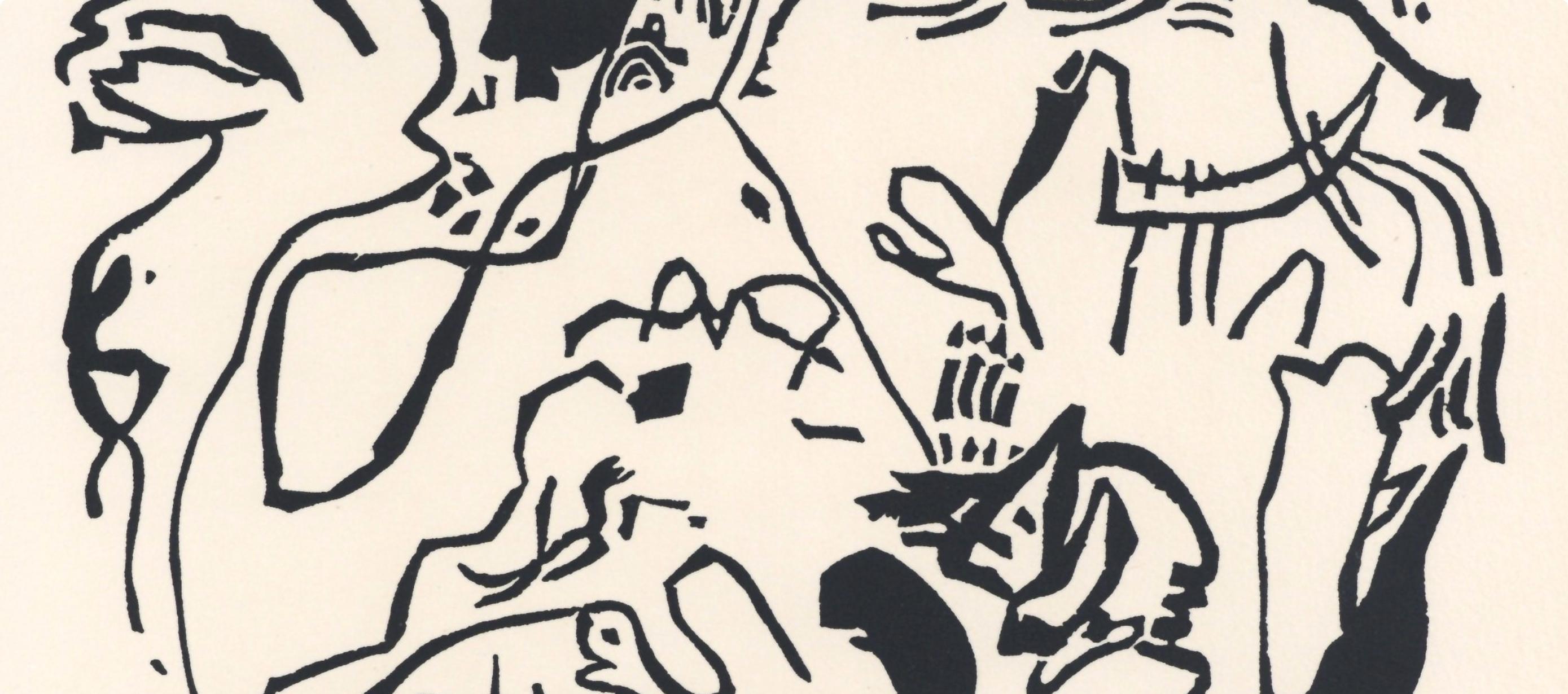 Kandinsky, Jüngster Tag, Société internationale d'art XXe siècle (after) - Modern Print by Wassily Kandinsky