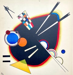Kandinsky, La Tache Noire, Derrière le miroir (after)
