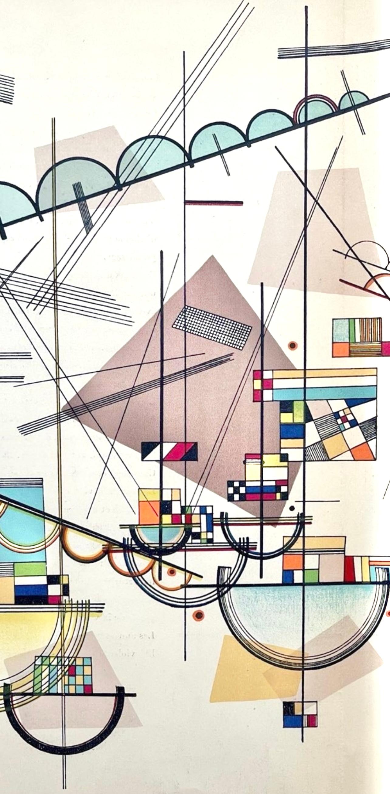 Kandinsky, Lyrisch, Derrière le miroir (nach) – Print von Wassily Kandinsky