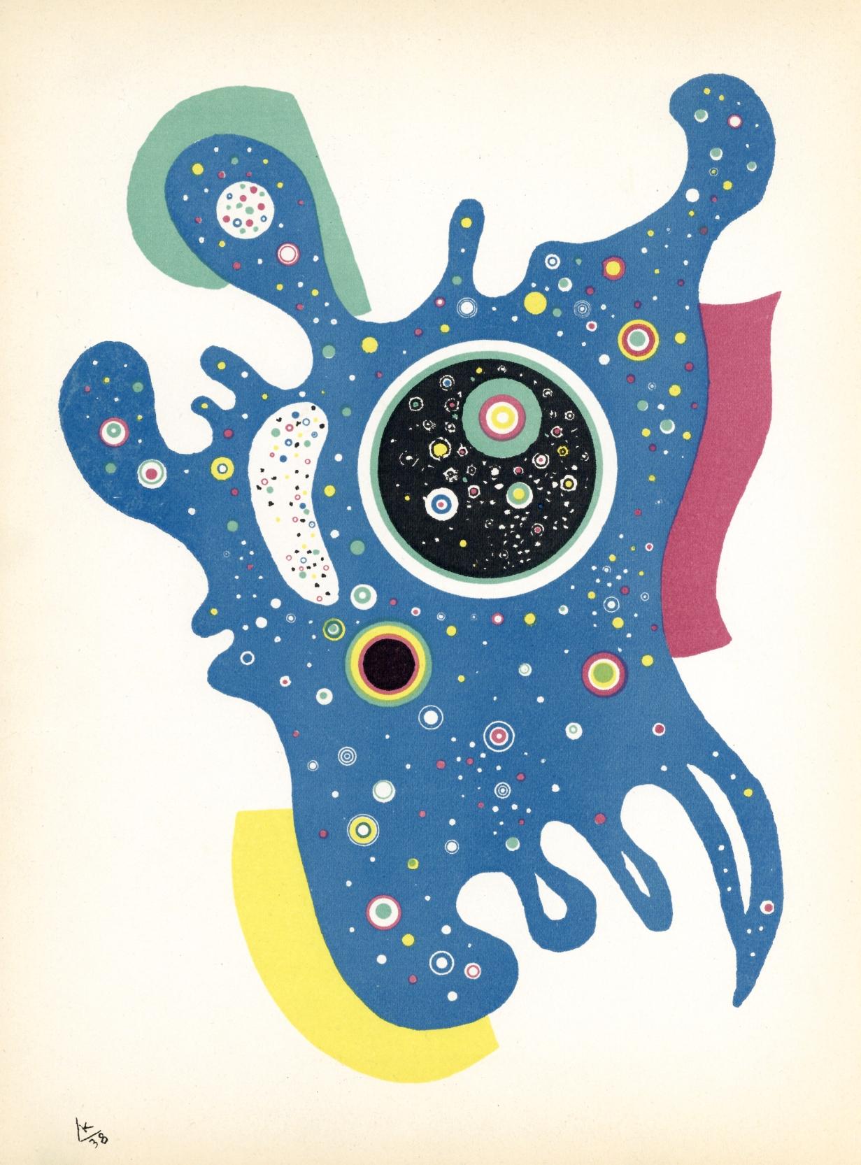 Wassily Kandinsky Abstract Print – Kandinsky, Sterne, Verve: Revue Artistique et Littéraire (nach)