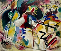 Kandinsky, Cuadro con formas blancas, Derrière le miroir (después)