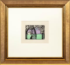 Klänge: Zwei Frauen in Mondlandschaft (Two Women in Moonlit Landscape)