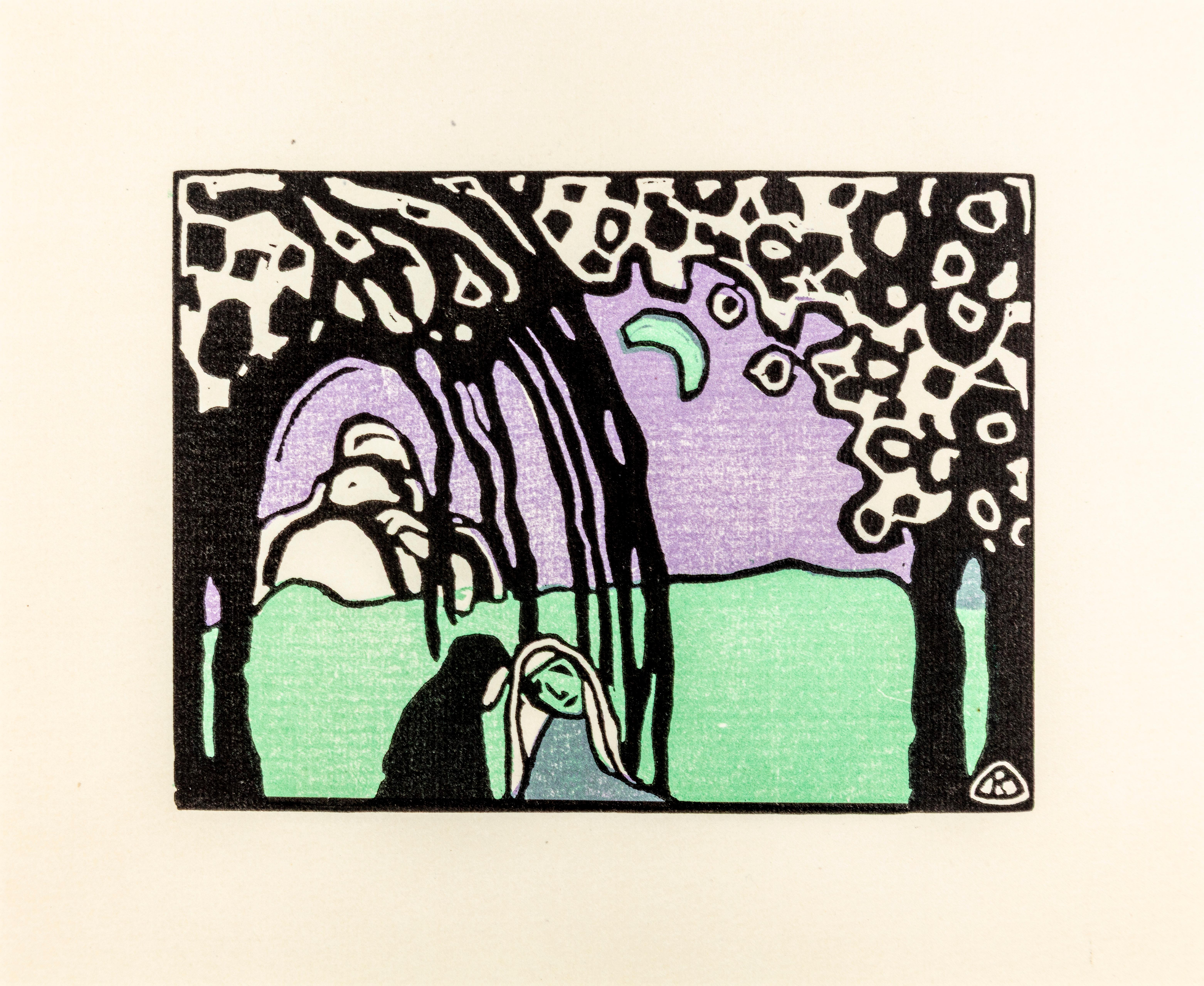Klänge : Deux femmes dans un paysage lunaire (Two Women in Moonlit Landscape)