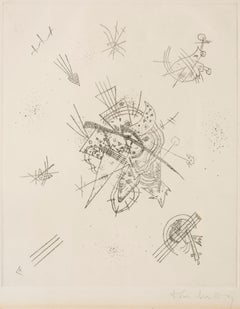 Kleine Welten – Original Kaltnadelradierung von Wassily Kandinsky – 1922