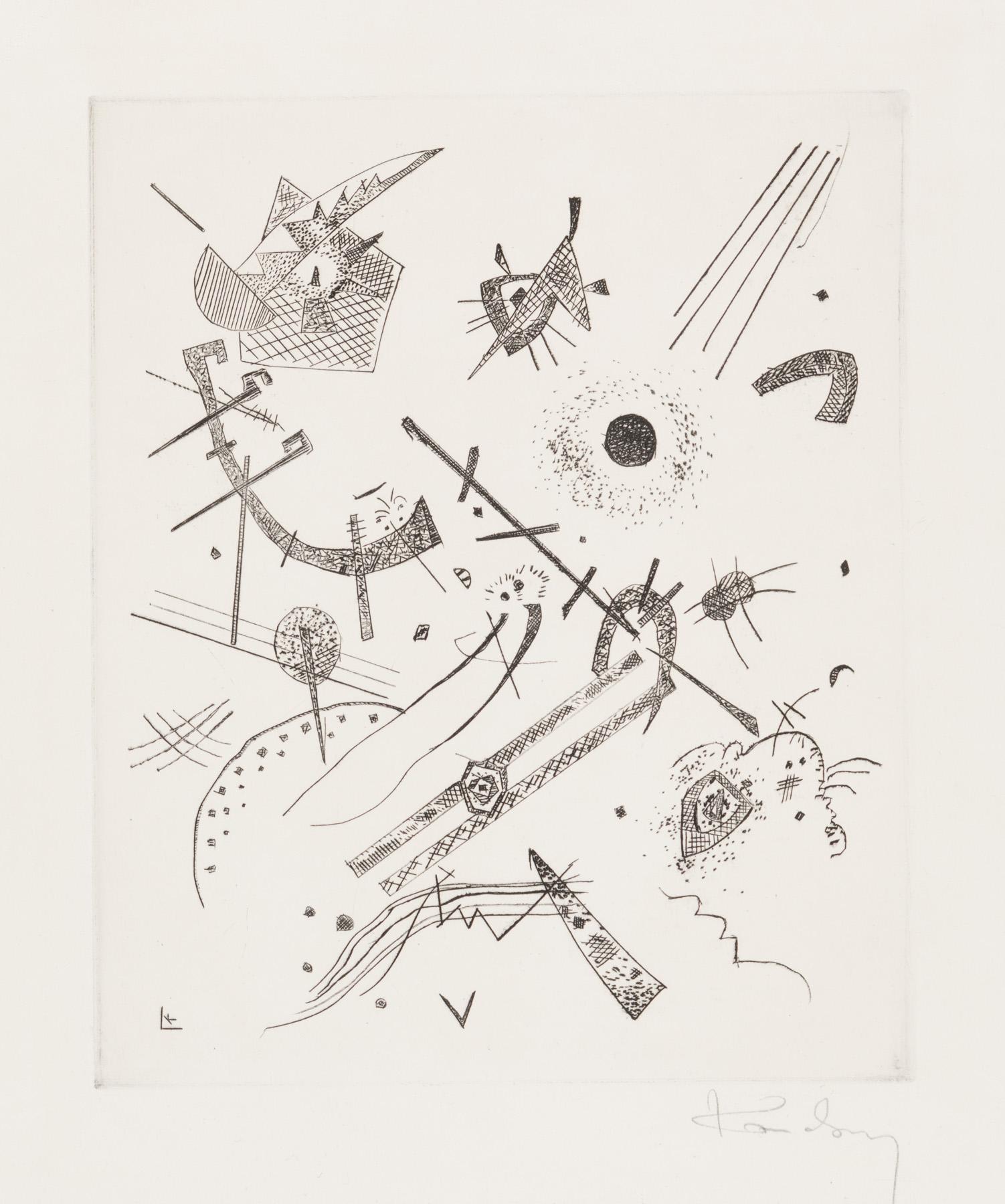 Wassily Kandinsky Abstract Print - Kleine Welten XI