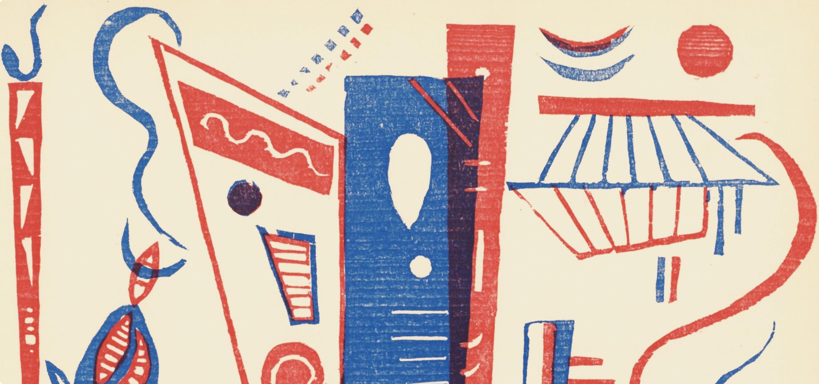 Komposition (Röthel 201), Sociedad Internacional de Arte del Siglo XX - Print de Wassily Kandinsky