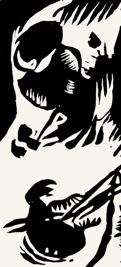 Motiv aus Improvisation 25 (Röthel 105), Société internationale d'art XXe siècle