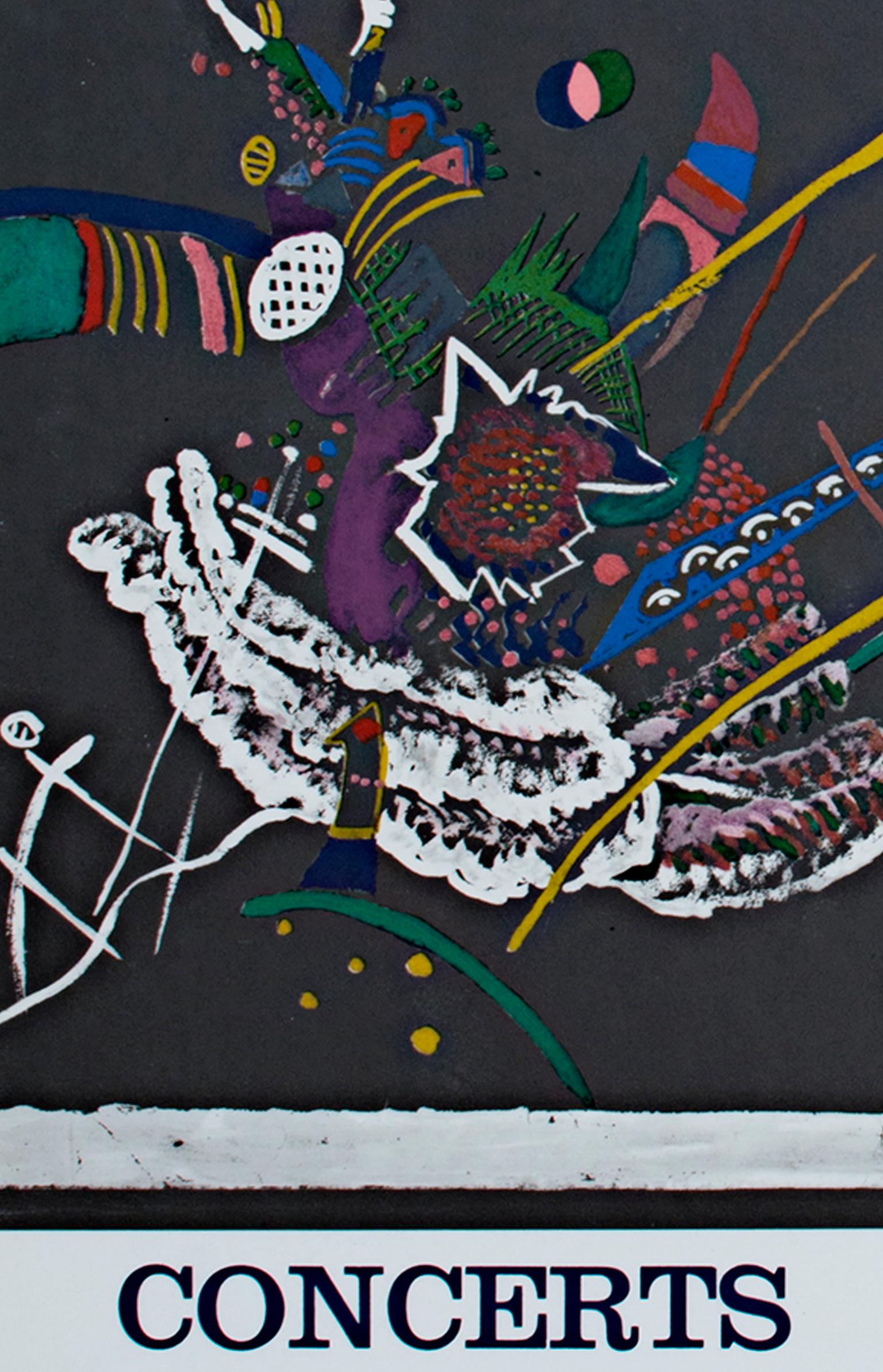 „“Nuits de la Fondation Maeght“, Veranstaltungsplakat von Wassily Kandinsky im Angebot 3