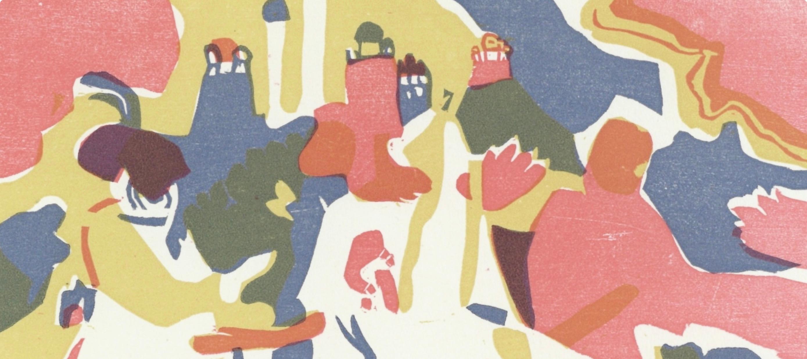 Orientalisches (Röthel 106), Société internationale d'art XXe siècle - Print de Wassily Kandinsky