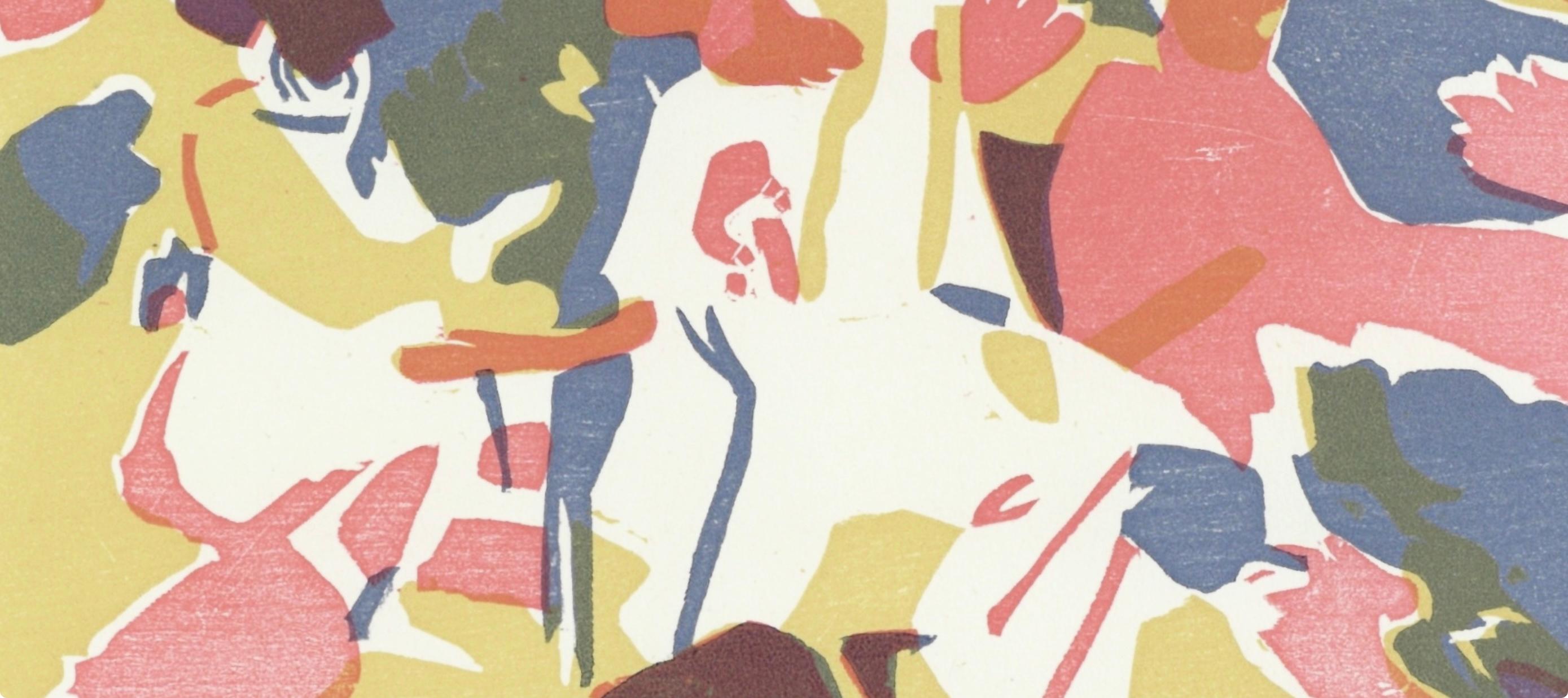 Orientalisches (Röthel 106), Société internationale d'art XXe siècle - Print Moderno de Wassily Kandinsky