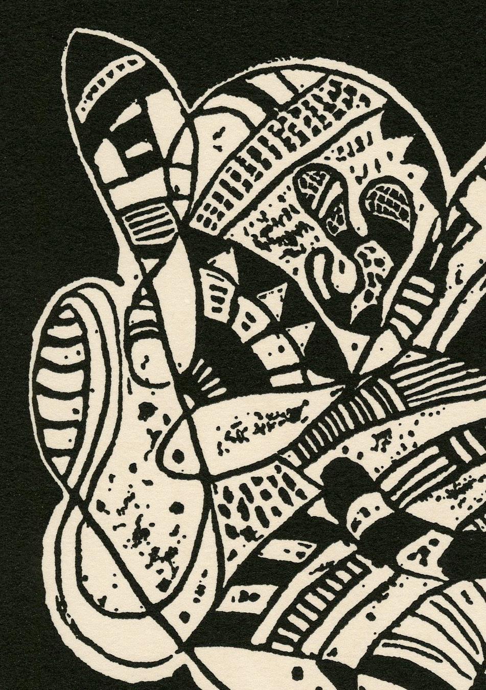 Plate 12 - Print by Wassily Kandinsky