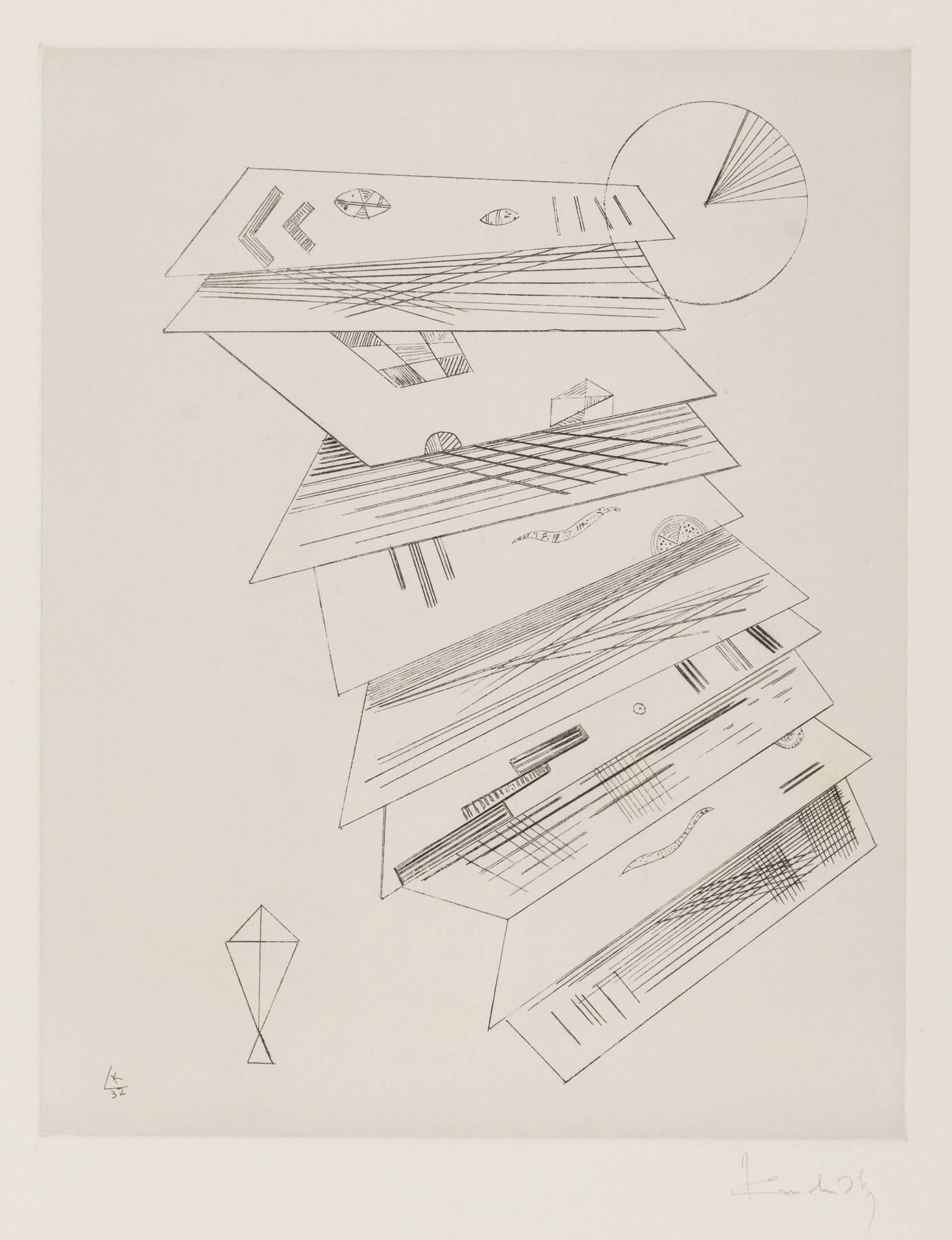 Second Etching for Editions Cahiers d’Art