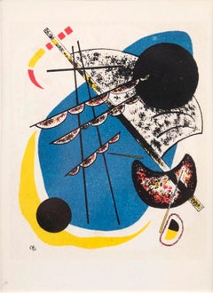 Small Worlds II - Original Lithograph after W. Kandinsky -1954