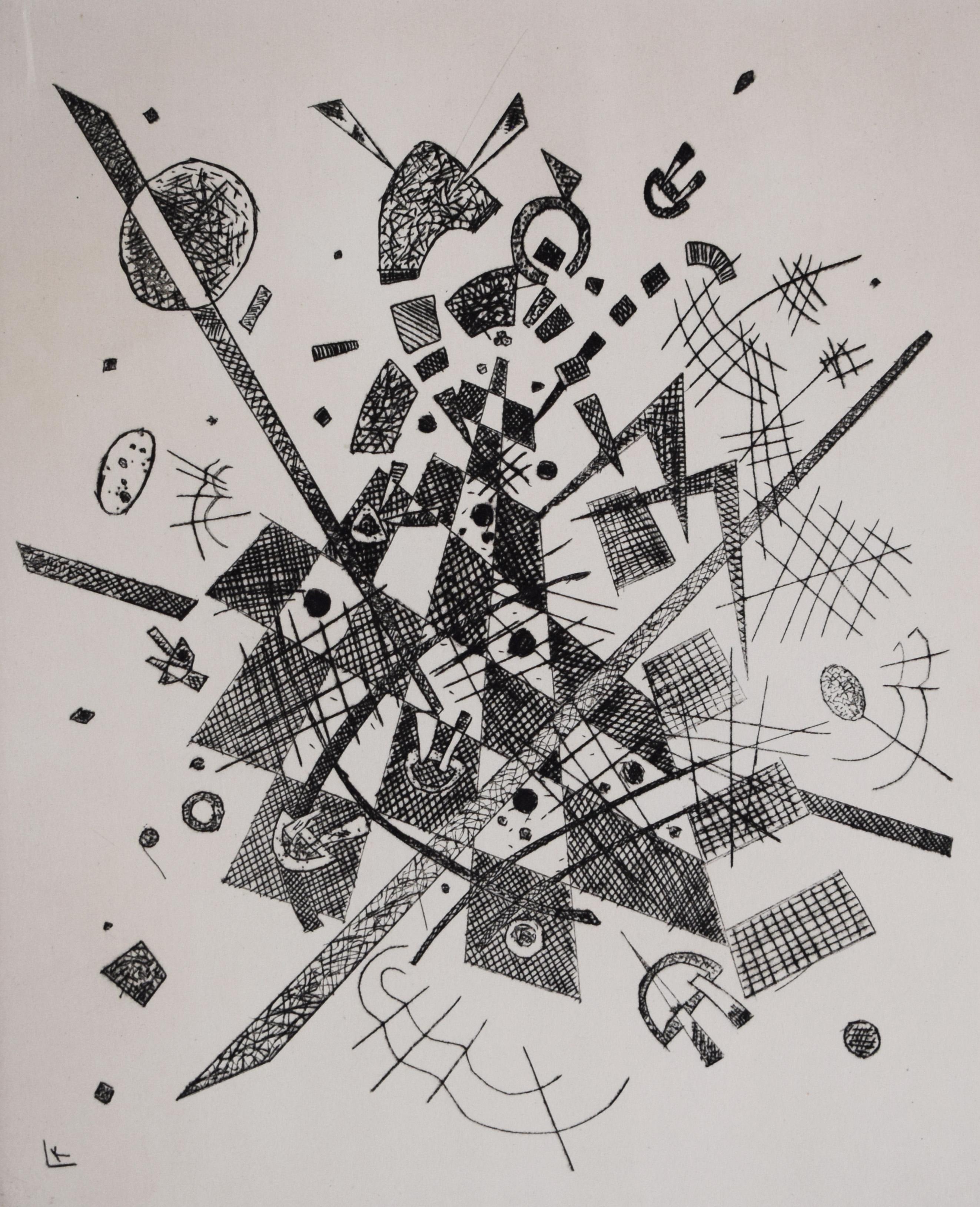 Wassily Kandinsky Abstract Print - Small Worlds IX  Kleine Welten X - German Expressionism Russian