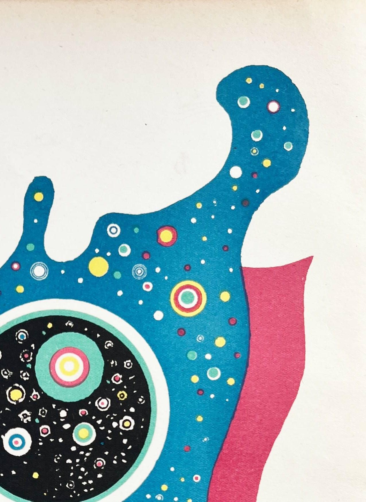 Stelle - Print Bianco di Wassily Kandinsky