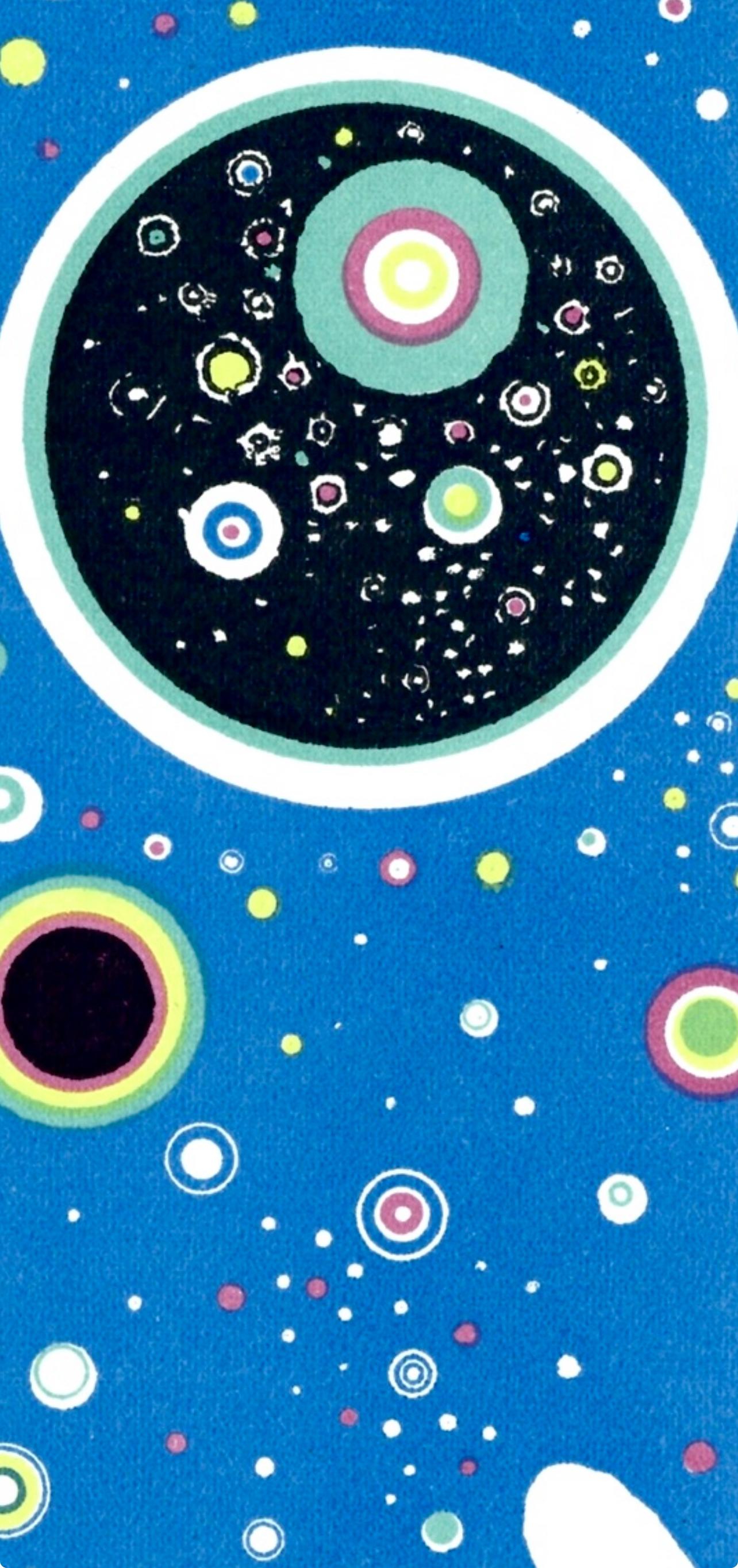 Les étoiles, Verve: Revue Artistique et Littéraire - Landscape Print Blu di Wassily Kandinsky