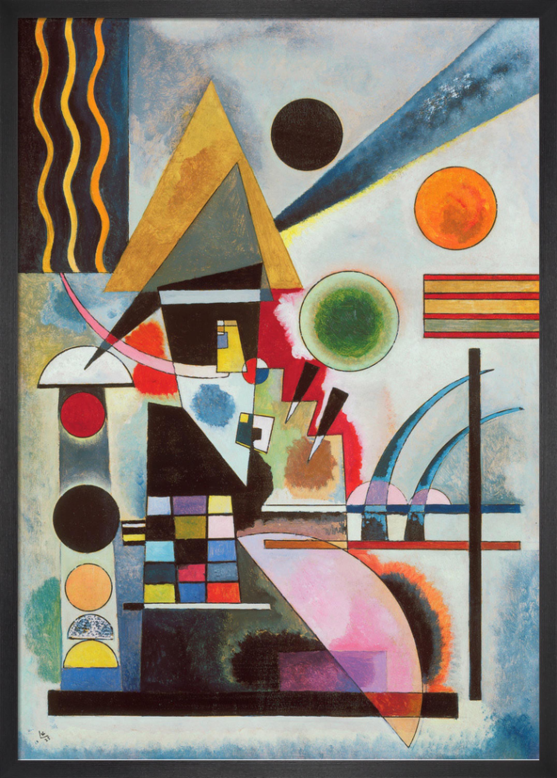 Wassily Kandinsky Abstract Print - Swinging