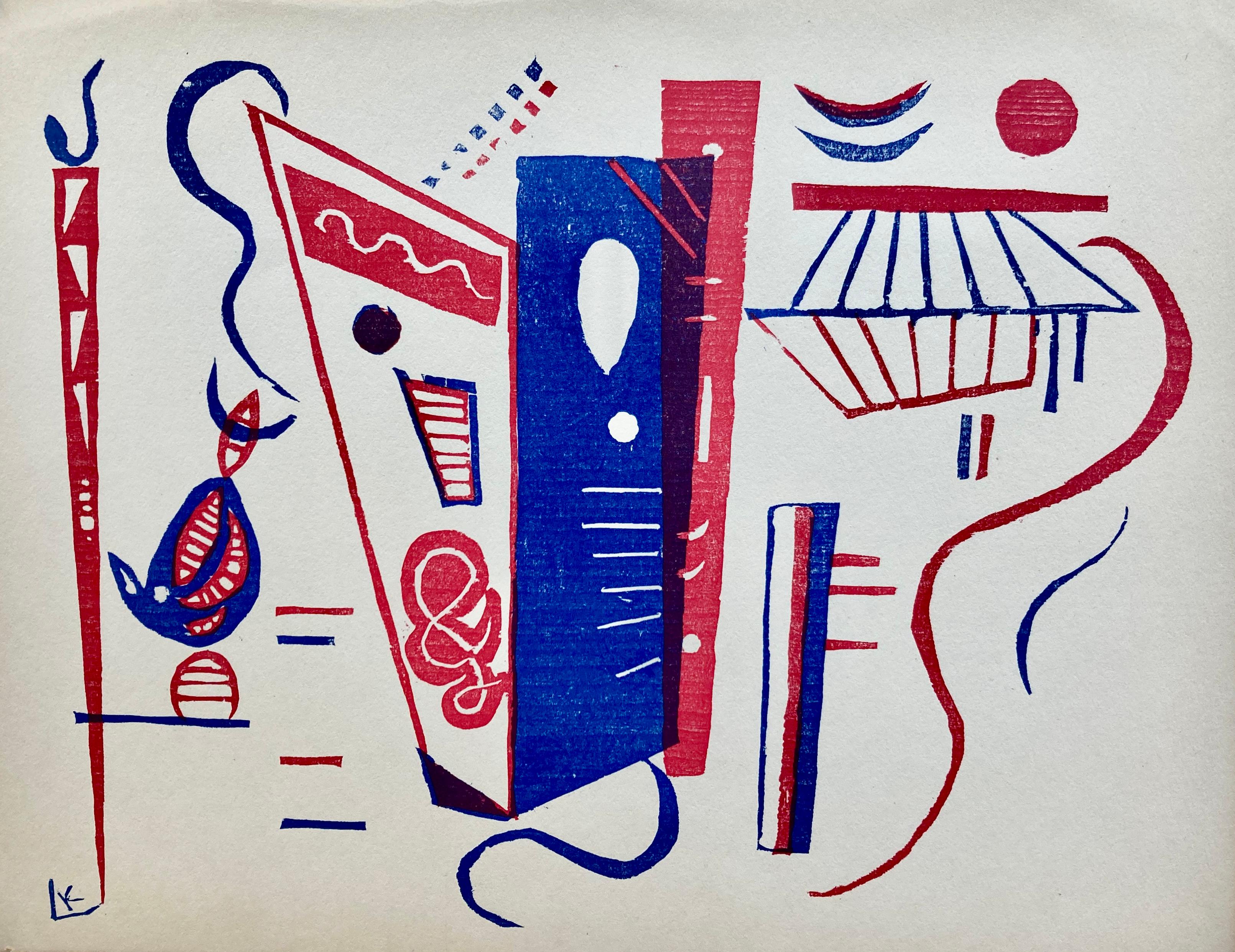 orientering Livlig Rytmisk Wassily Kandinsky - UNTITLED COMPOSITION at 1stDibs | kandinsky prints, der  blaue jonas, kandinsky untitled 1910