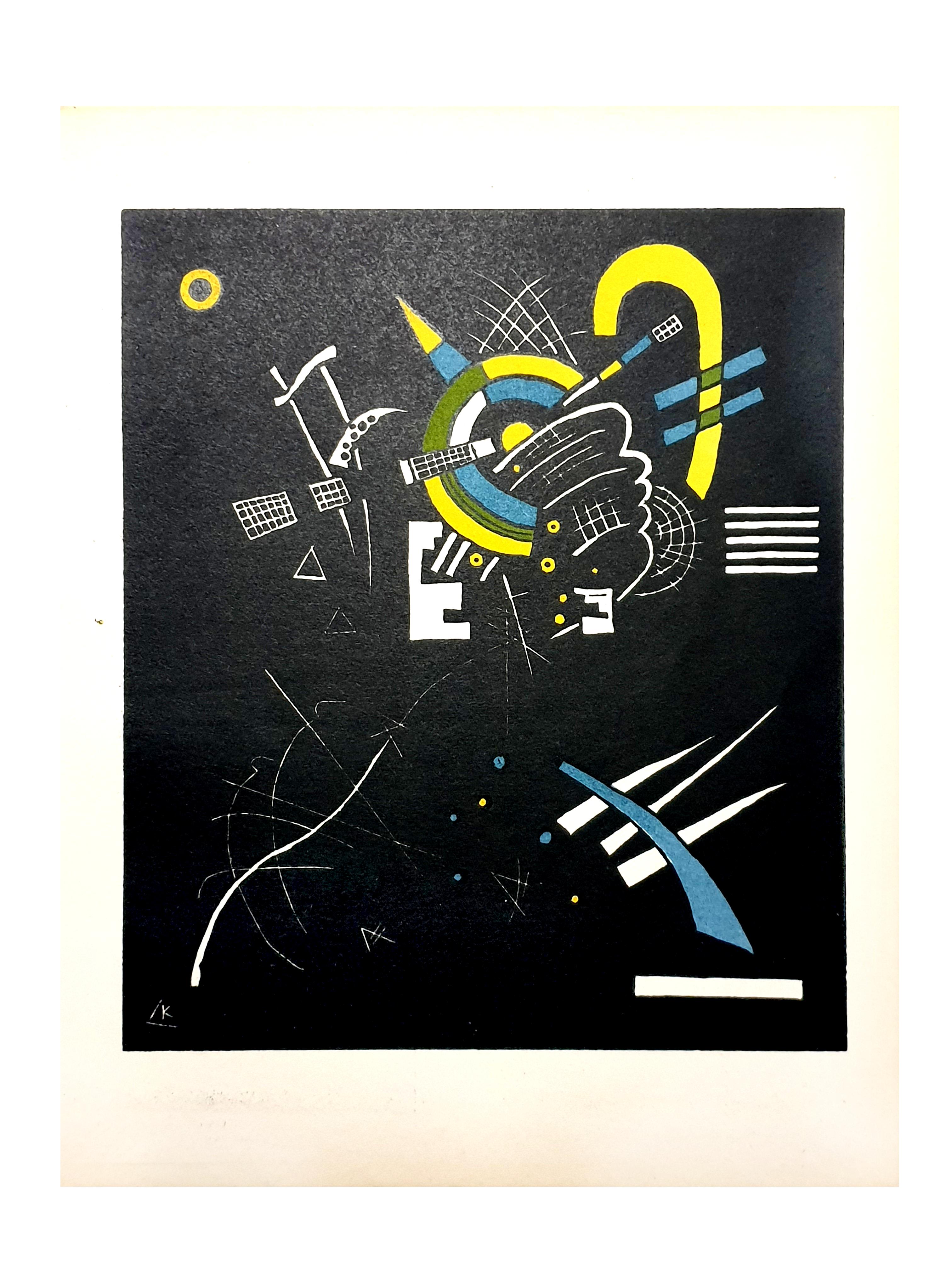 Wassily Kandinsky Figurative Print – Simili Kandinsky (nach) – Kleine Welt – Lithographie