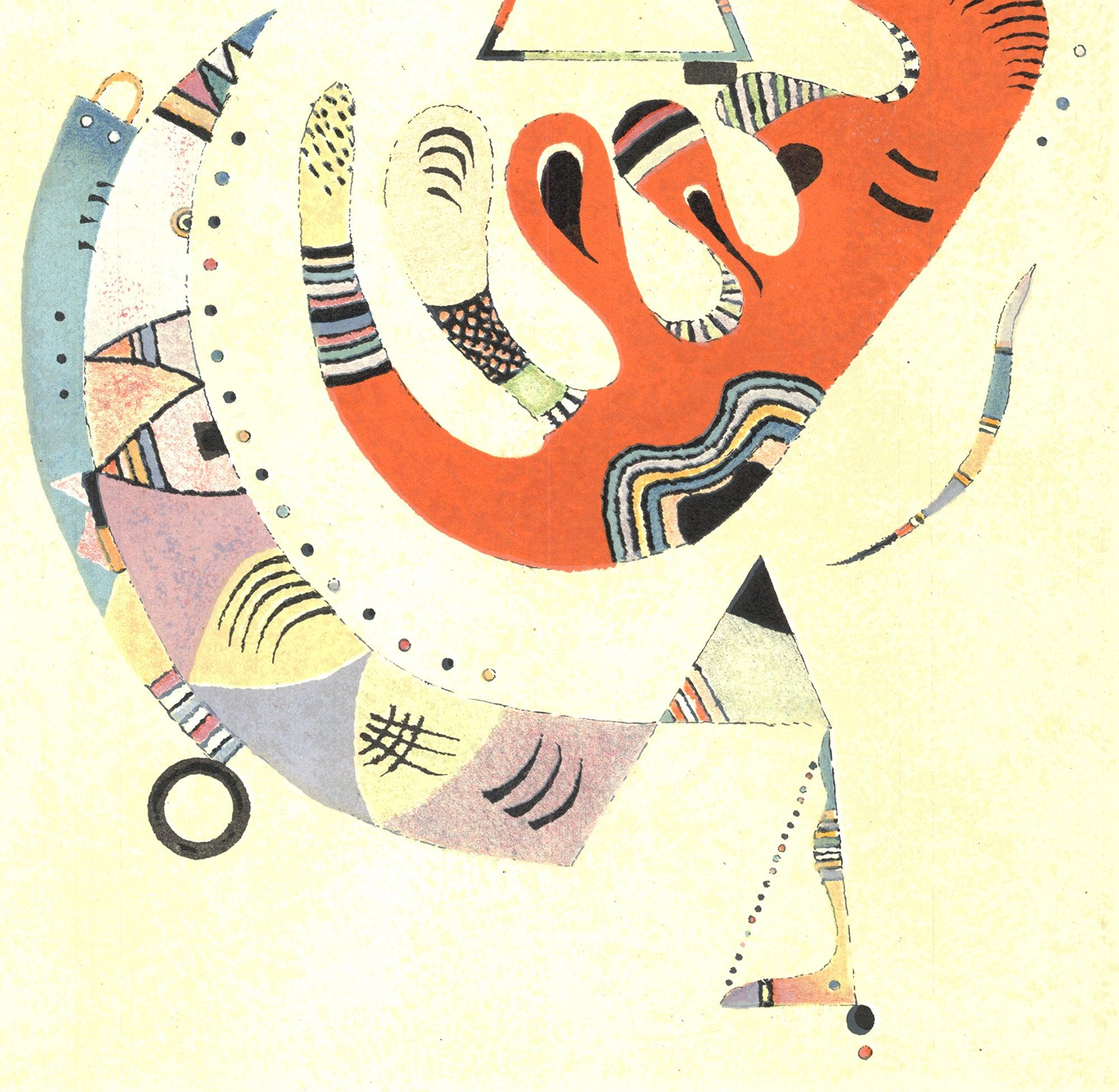 'Composition II' 1969- LITHOGRAPH - Modern Print by Wassily Kandinsky