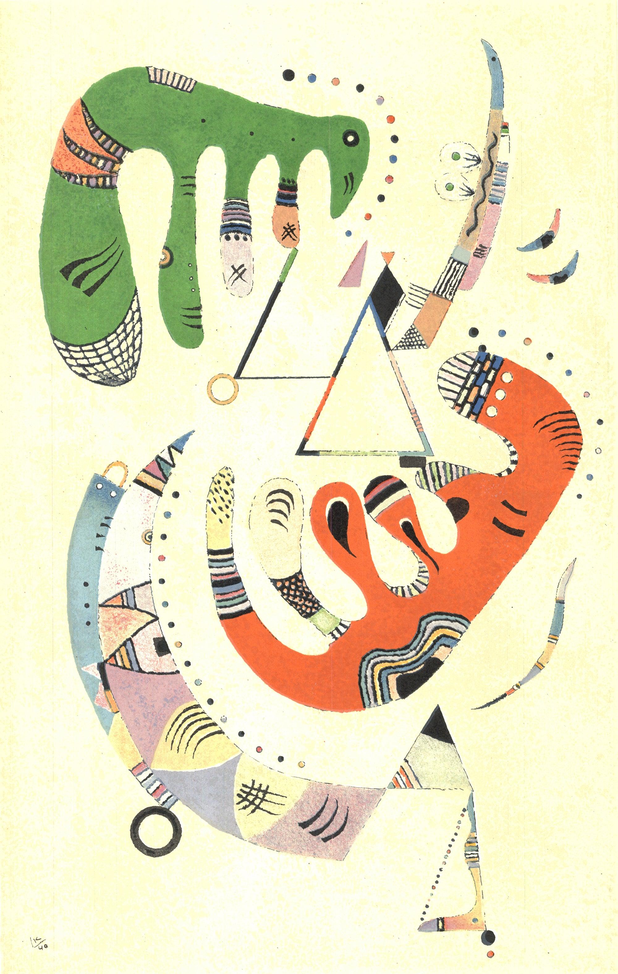 'Composition II' 1969- LITHOGRAPH 1