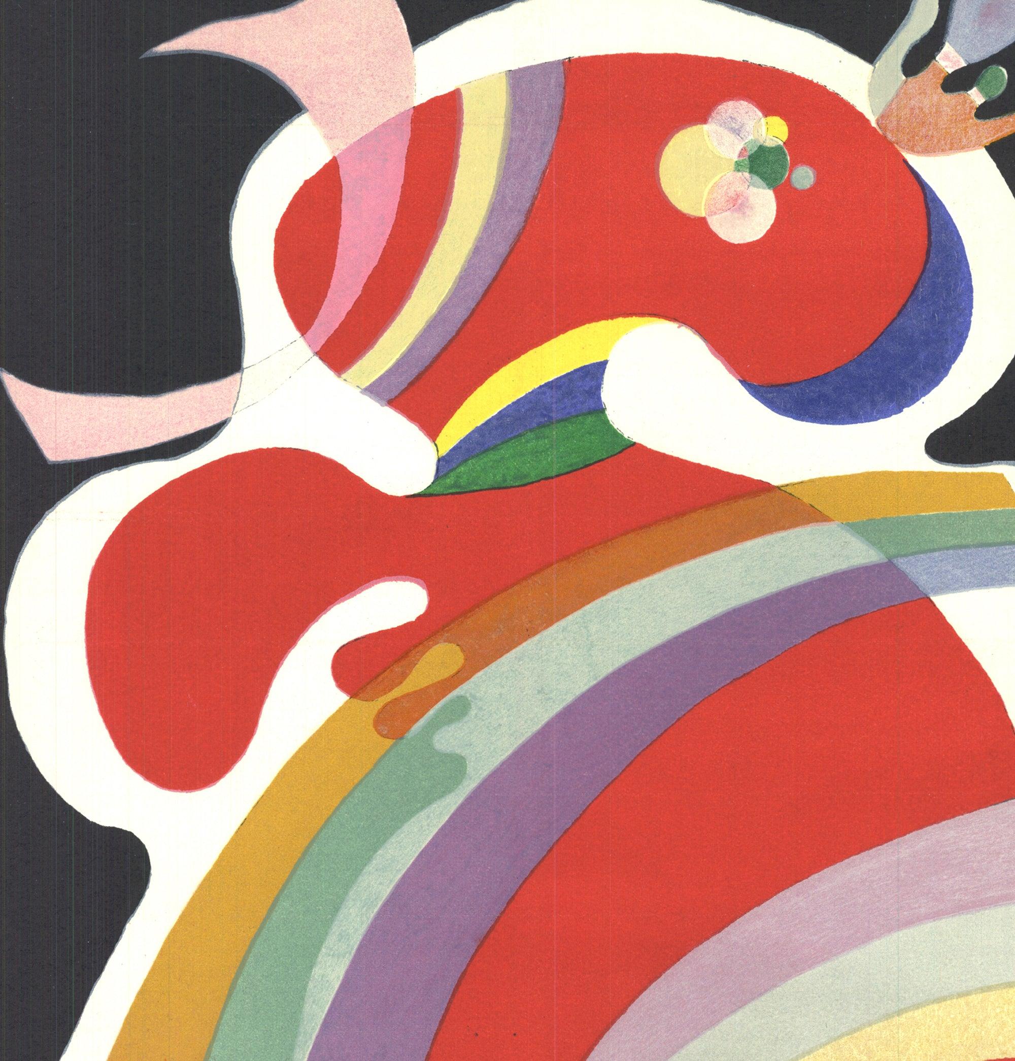 Wassily Kandinsky 'Composition III-179' Milieu du siècle en vente 2
