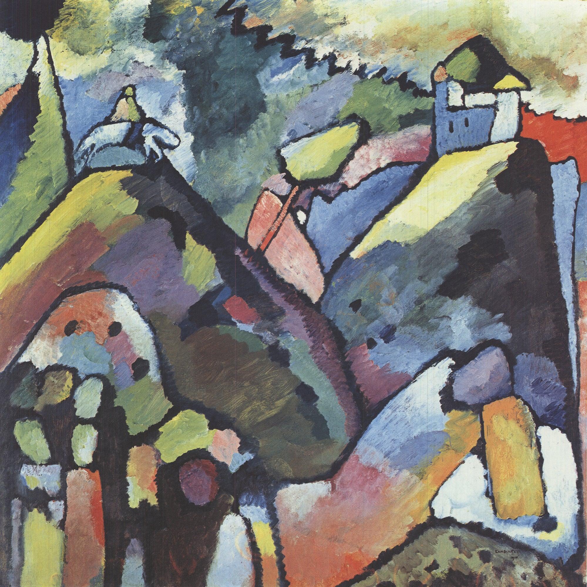 Wassily Kandinsky 'Improvisation 9' 1990- Offset Lithograph For Sale 1