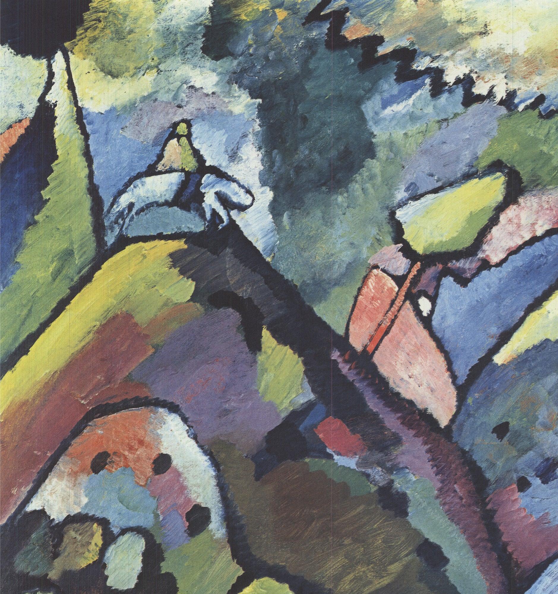 Wassily Kandinsky 'Improvisation 9' 1990- Offset Lithograph For Sale 1