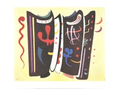 Wassily Kandinsky „Supplemented Brown“ Offset-Lithographie von 1995