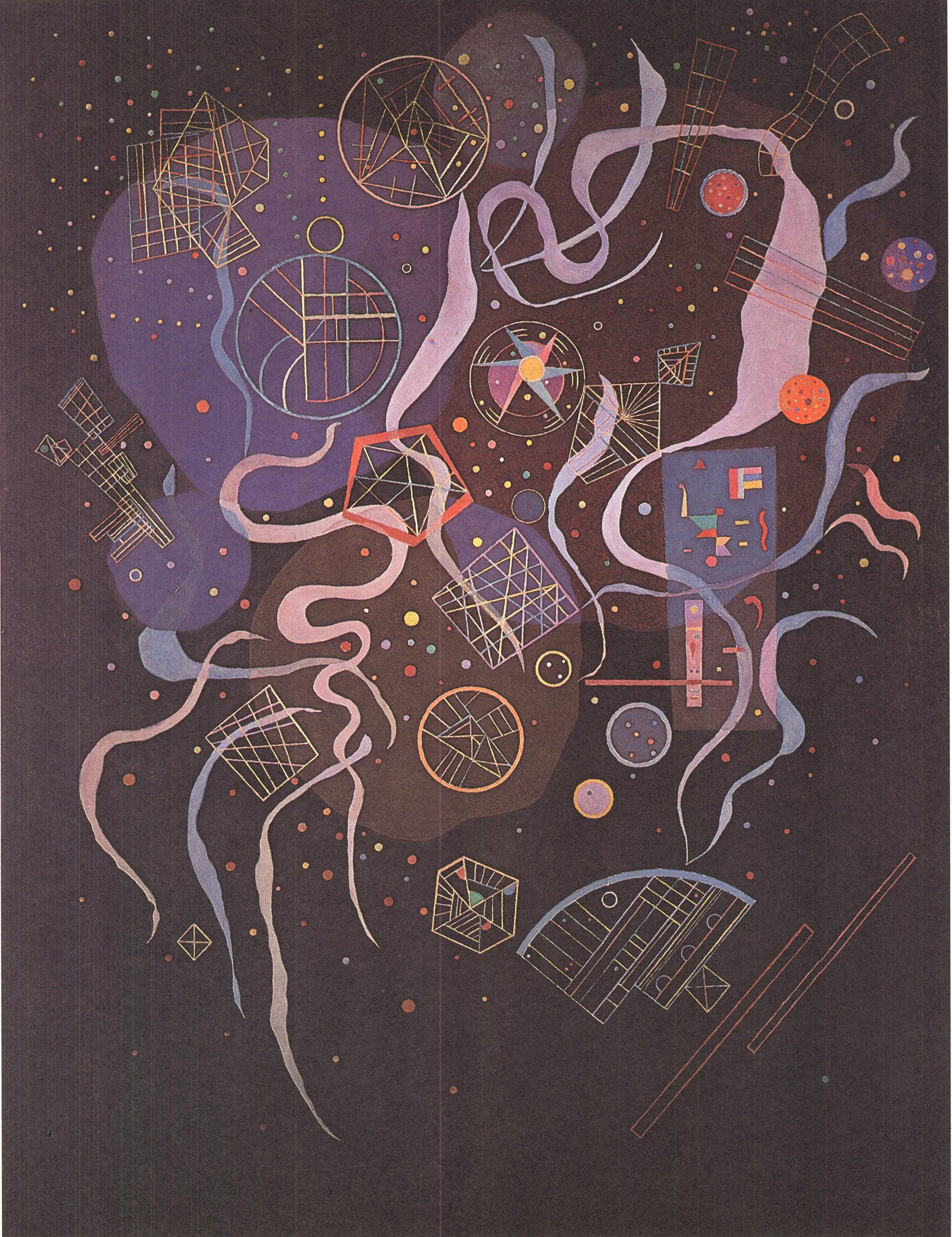 Wassily Kandinsky 'Unanimite' 1